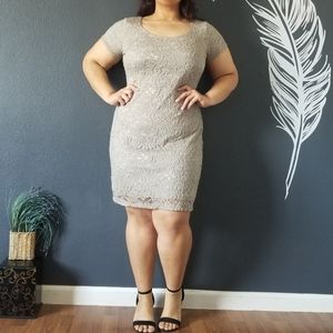 Tiana B. Grey Dress